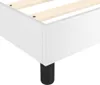 vidaXL Łóżko z materacem sprężynowym białe 90x190 cm Podgląd zdjęcia produktu 8