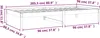 vidaXL Tagesbett ohne Matratze 90x200 cm Massivholz Kiefer Produktbild-Vorschau 6