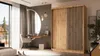 A bedroom scene featuring a wardrobe, dressing table, and bed. Produktbild-Vorschau