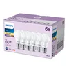 Philips LED Classic Lampe 60W E27 Warmweiß 806lm matt 6er Produktbild-Vorschau 3