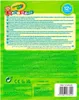 The back of a Crayola Mini Kids product package, showing text in multiple languages and regulatory marks. Podgląd zdjęcia produktu
