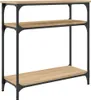 vidaXL Konzolový stolek Sonoma dub 75x29x75 cm výrobek ze Náhled obrázku produktu 1