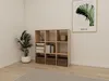 Brüder-Möbel | Würfelregal 3x3 - Bücherregal in Eiche Produktbild-Vorschau 9