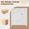 Merax wastafelonderkast, vrijstaand badkamermeubel met Productafbeelding-voorbeeld 10