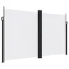 vidaXL Store latéral extensible blanc 200x1000 cm Voir les images du produit 1