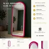 FURNLUX Espejo de pared Cloe, color rosa, 60 cm / Color Vista previa de la imagen del producto 13