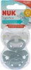 NUK Signature Silikon Schnuller 0-6m x2 Produktbild-Vorschau 2