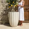 Pflanzkübel aus Keramik Provencelia HUGO Creme, Ø44 cm x Produktbild-Vorschau 3