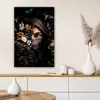MuchoWow® - Leinwandbilder - Frau - Luxus - Blumen - Produktbild-Vorschau 6