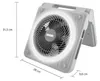 Unold Solarventilator Camping 86517, Šedá, 20 cm, 1 Náhled obrázku produktu 14