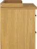 vidaXL Flurbank SANDNES 87x40x50 cm Massivholz Kiefer Produktbild-Vorschau 7
