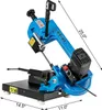 SucceBuy Metallbandsäge 1000W Vertikal, 0°-45° Produktbild-Vorschau 8