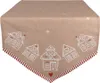 Clayre & Eef Tischläufer 50x160 cm Braun Baumwolle Produktbild-Vorschau 1