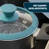 coperchio in vetro bremermann con bordo in silicone per Anteprima dell’immagine prodotto 4