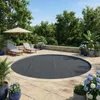 vidaXL Poolabdeckung Extra Schwer Schwarz Ø 549 cm 0,4 mm Produktbild-Vorschau 2