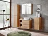 Hochschrank Für Badezimmer, 170 Cm, Eiche Goldfarben, 2 Produktbild-Vorschau 3