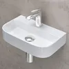 doporro Waschbecken  Gäste-WC weiß Aufsatzwaschbecken Produktbild-Vorschau 5