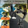 3-Achsen Smartphone Gimbal, Handheld Stabilisator, Selfie & Produktbild-Vorschau 5