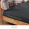 Lavea® Zestaw 2 sztuk, prześcieradła satynowe z gumką, Podgląd zdjęcia produktu 4