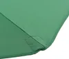 A close-up view of the green fabric of a half-round umbrella, showing the seam and a reinforced corner. Anteprima dell’immagine prodotto