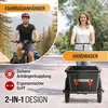 MONZANA® Fahrradanhänger mit 90L Kunststoffwanne inklusive Produktbild-Vorschau 8