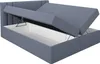 A boxspring bed with its storage compartment open. Produktbild-Vorschau
