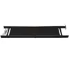 A black folding screen or room divider against a white background. Produktbild-Vorschau