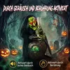 HOMCOM Geanimeerde Halloween-heks voor op tafel, 47 cm, met Productafbeelding-voorbeeld 5