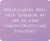 Mr. & Mrs. Panda Mauspad Spruch Psychologin Gedanken - Produktbild-Vorschau 1