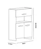 Skye Decor, Anı - White, Mehrzweckschrank, Weiß, 100 % Produktbild-Vorschau 4