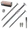 500 WALCUR Terrassenschrauben 5,0 x 60 mm A2 Edelstahl – Produktbild-Vorschau 1