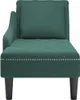 vidaXL Chaiselongue mit Kissen und Rechter Armlehne Produktbild-Vorschau 3