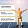 Solar Halterung Ziegeldach Montageset mit Klemmen Schwarz Produktbild-Vorschau 9