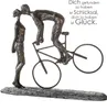 Gilde Skulptur, Paar, "Kiss me", Fahrradmotiv, Kunstharz, Podgląd zdjęcia produktu 14