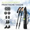 Juskys Nordic Walking Stöcke - 2 Alu Teleskop leicht & Produktbild-Vorschau 6