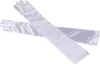 Satin-Handschuhe weiß 40cm Handschuhe für Erwachsene Produktbild-Vorschau