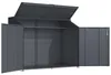 Fahrradgarage Fahrradbox Metall Box 200x100x157 cm Produktbild-Vorschau 3