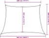 vidaXL Sonnensegel 160 g/m² Trapezform Gelb 4/5x3 m HDPE Produktbild-Vorschau 8