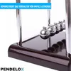 PENDELOX Newton Kugelstoßpendel Pendel Newton Wiege Produktbild-Vorschau 4