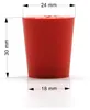 Gummistopfen Rot 24/18mm Produktbild-Vorschau 1