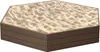 Bac à sable jardin imitation bois 148x129x25 cm brun Voir les images du produit 1