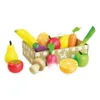 Set di frutta e verdura in legno Anteprima dell’immagine prodotto 2