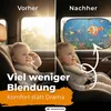 CARAMAZ Auto-Sonnenschutz 48x30 cm mit Saugnäpfen & Produktbild-Vorschau 3