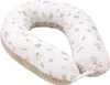 Golden Meadow Musselin & Ecru Velvet V-förmige Kissen Produktbild-Vorschau 1