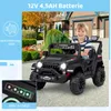 COSTWAY 12V Voiture électrique pour enfants avec Voir les images du produit 3