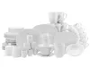 CreaTable, 22535, Square Weiss, Kombiservice 62-tlg, Produktbild-Vorschau 1