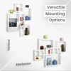 Belle Vous Würfel Wandregal weiß - Wand Regal hängend aus Produktbild-Vorschau 4