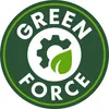 A circular logo with the text "GREEN FORCE" and an icon of a gear and a leaf. Produktbild-Vorschau