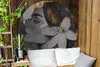 MuchoWow® Gartenposter Outdoor-Poster Rund Gemälde - Produktbild-Vorschau 2