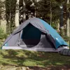 Kuppel-Campingzelt 4 Personen, Familienzelt UV-Schutz, Blau Produktbild-Vorschau 1